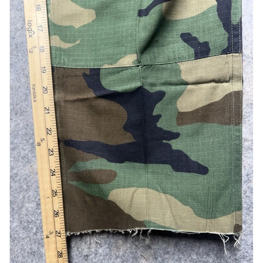 Vintage Woodland Camouflage Combat Trousers Medium Regular 30x32 Camo‎ Military